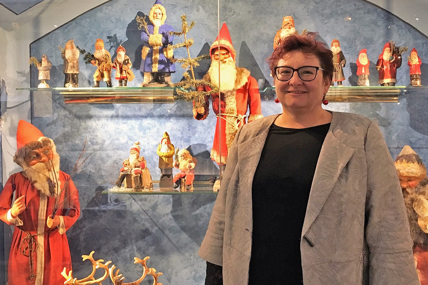 Felicitas Höptner vom Deutschen Weihnachtsmuseum Rothenburg ob der Tauber